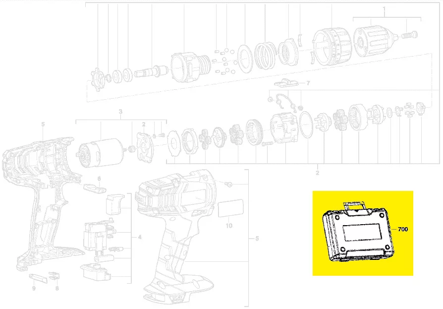 Valise de transport réf. 4931440643 AEG